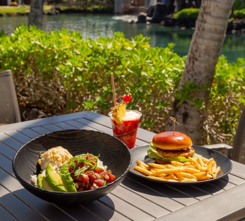 Lagoon Grill Restaurant Hilton Waikoloa Village Hawaii Resort